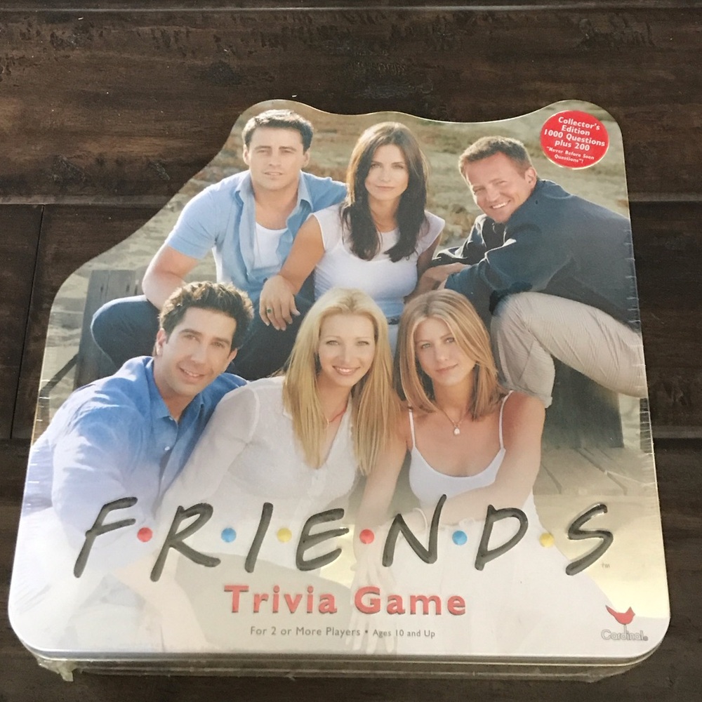 FACTORY SEALED! Friends Trivia Challenge Board Game - COLLECTOR’s Edition